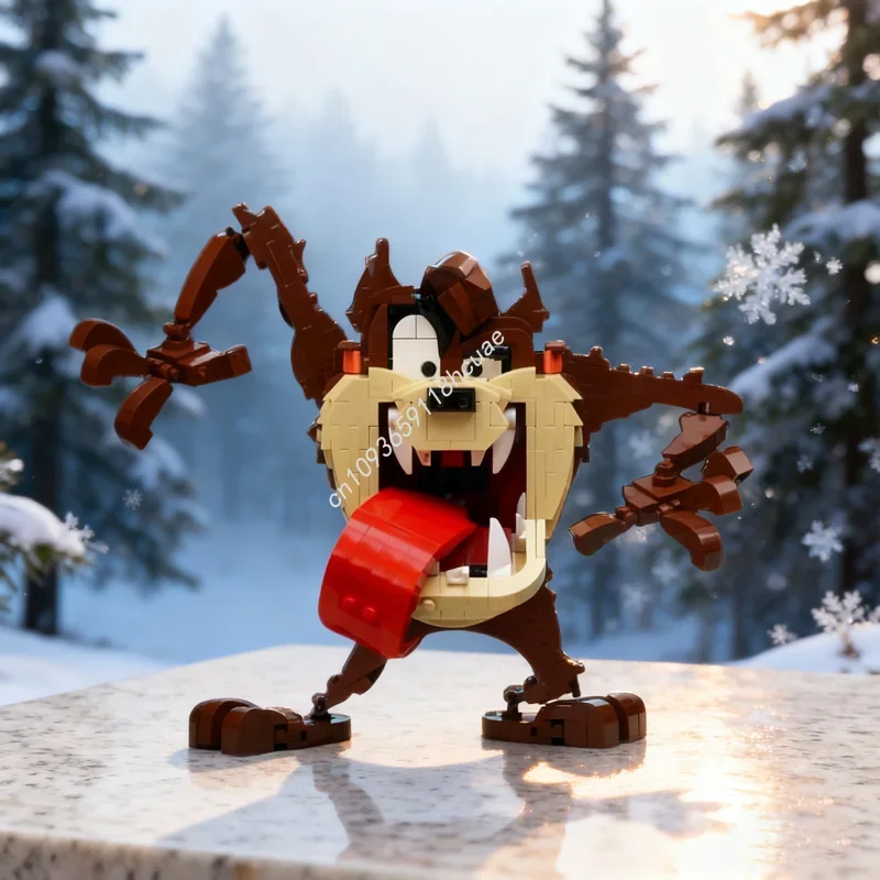 699pcs MOC Tasmanian Devil Sculpturesed Model Building Blocks Construction Assemble Toys DIY Creative Brick Christmas Gifts Kids
699pcs MOC Tasmanian Devil Sculpturesed Model Building Blocks Construction Assemble Toys DIY Creative Brick Christmas Gifts Kids