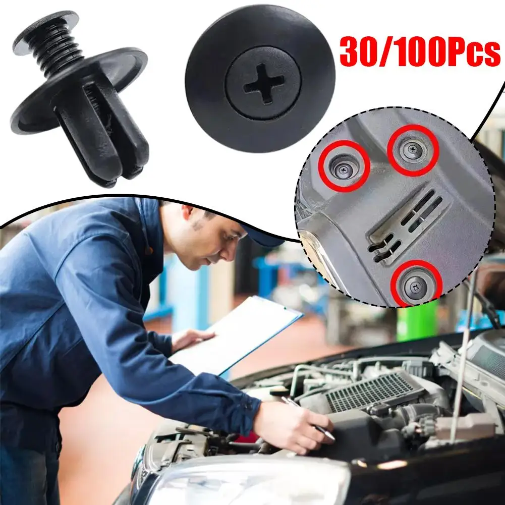 30/100Pcs Auto Fastener Clip 8mm For Peugeot Bumper Rivet Fixed Clamp Plastic Retainer Trim Panel Fastener A7K7
30/100Pcs Auto Fastener Clip 8mm For Peugeot Bumper Rivet Fixed Clamp Plastic Retainer Trim Panel Fastener A7K7