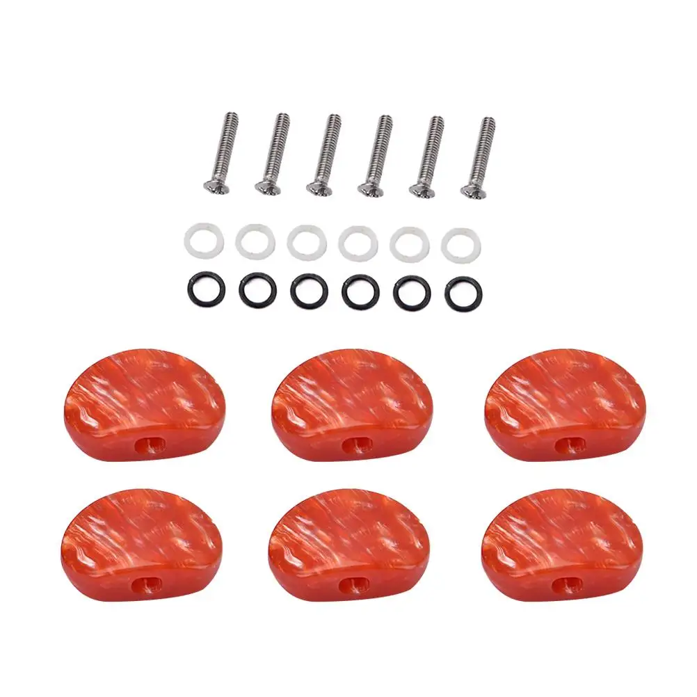 6PCS String Accuracy Guitar Tuning Pegs Vintage Red Keys Knobs Replacement Strong Metal Electric Chrome Finish Acoustic Guitar
6PCS String Accuracy Guitar Tuning Pegs Vintage Red Keys Knobs Replacement Strong Metal Electric Chrome Finish Acoustic Guitar