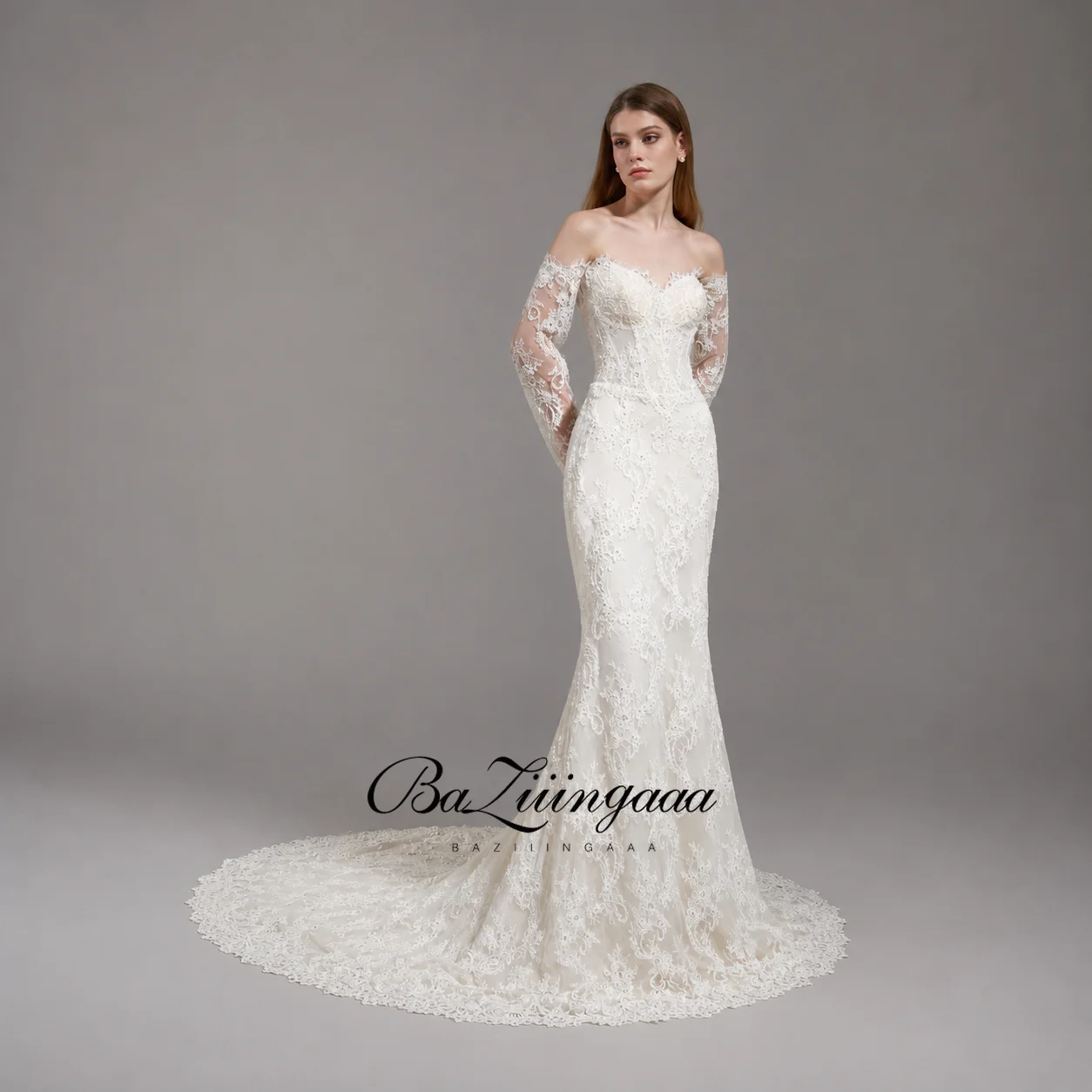Simple Mermaid Wedding Dresses Lace Regular Sweetheart Back Button Design Chapel Train Floor-Length Bridal Garden Wedding
Simple Mermaid Wedding Dresses Lace Regular Sweetheart Back Button Design Chapel Train Floor-Length Bridal Garden Wedding