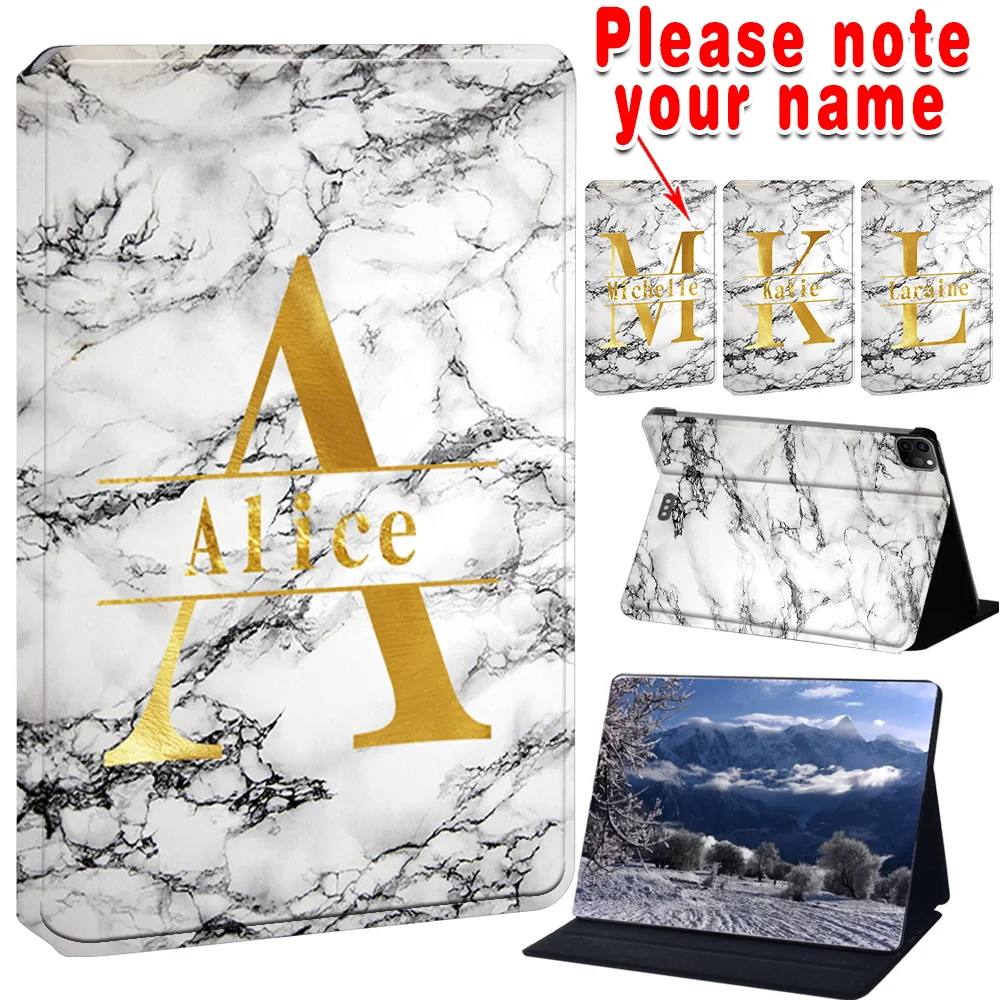 Case For Ipad air/air2/3/4/5 Ipad pro suit 9.7/10.2/10.9 Inch Stand Fold Pu Leather Cover Marble Initial Name A-Z 26Letter
Case For Ipad air/air2/3/4/5 Ipad pro suit 9.7/10.2/10.9 Inch Stand Fold Pu Leather Cover Marble Initial Name A-Z 26Letter