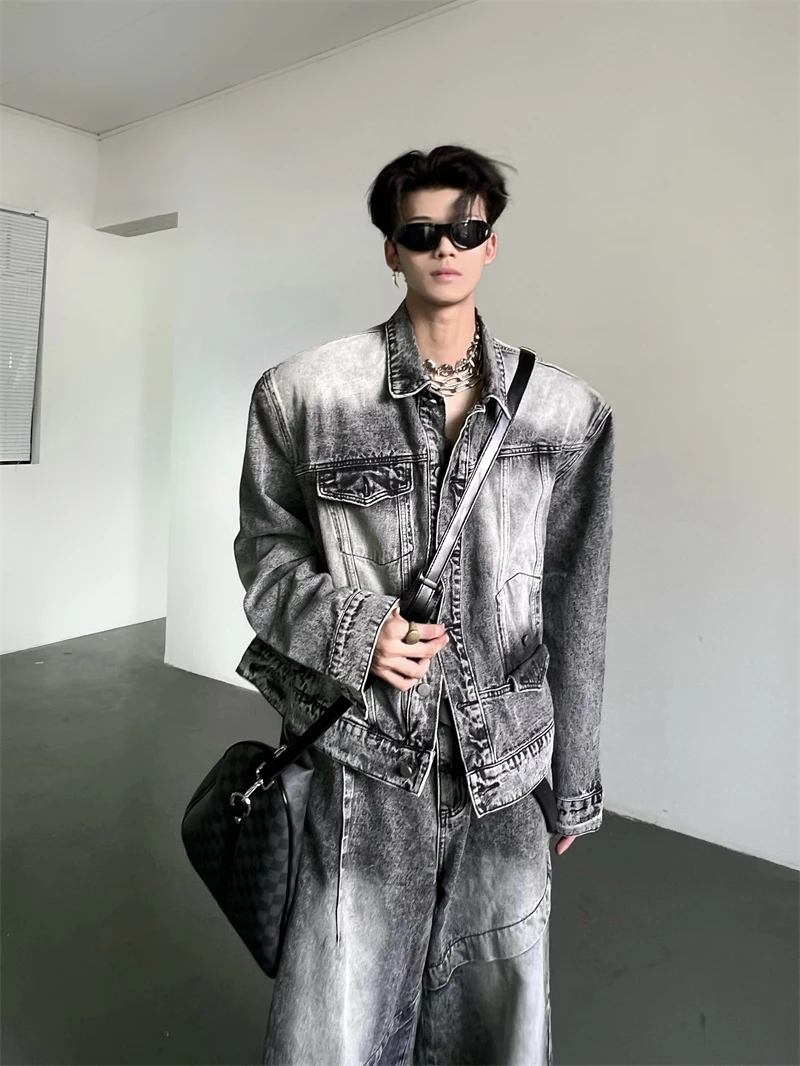 Men's Spring Autumn Denim Jacket Coat Long Sleeve Casual Shirt High Quality Slim Fit Washed Lapel Jean Jackets 2024 Men Clothes
Men's Spring Autumn Denim Jacket Coat Long Sleeve Casual Shirt High Quality Slim Fit Washed Lapel Jean Jackets 2024 Men Clothes