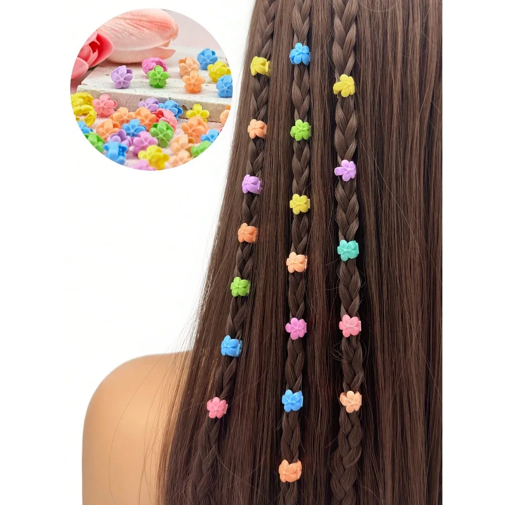 100pcs/Pack Braid Beads Hair Accessories, Cute Candy Color Plastic Hair Clips, Summer Hair Ornaments, Dreadlock Hair Accessories, Party Use
100pcs/Pack Braid Beads Hair Accessories, Cute Candy Color Plastic Hair Clips, Summer Hair Ornaments, Dreadlock Hair Accessories, Party Use