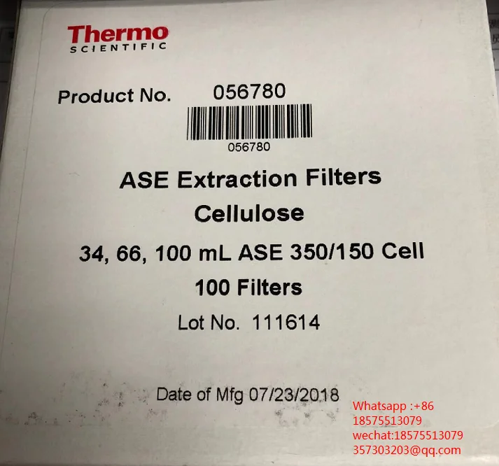 Thermo 056780 068093 Fiber Filter Membrane Brand New Original Imported 056780
Thermo 056780 068093 Fiber Filter Membrane Brand New Original Imported 056780