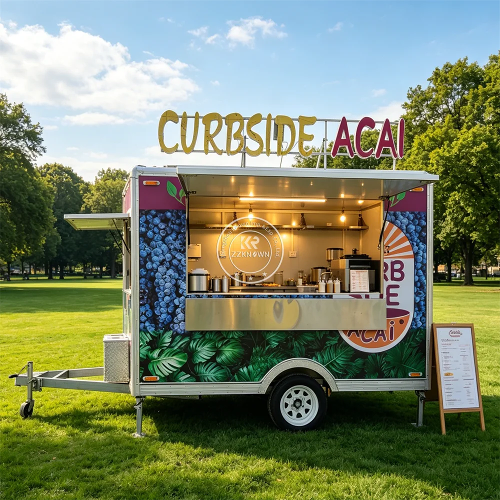 Fully Equipped Concession Coffee Ice Cream Cart Mobile Food Truck Professional Catering Trailer Commercial Food Trailer
Fully Equipped Concession Coffee Ice Cream Cart Mobile Food Truck Professional Catering Trailer Commercial Food Trailer