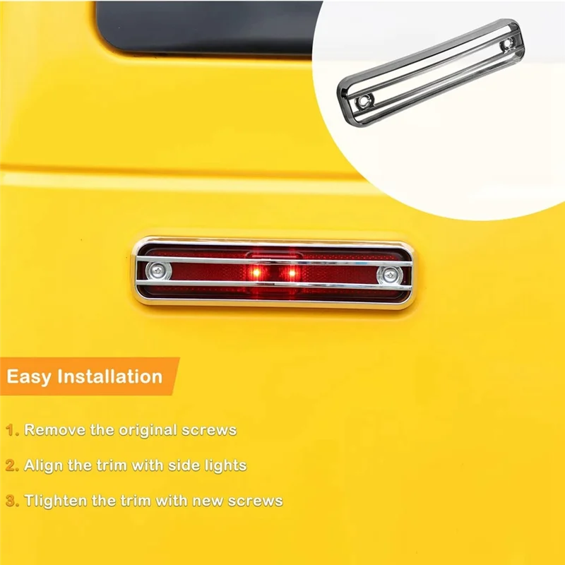 Side Marker Guard Trim Side Light Protector Cover Replacement For Hummer H2 2003-2009 Accessories - 4 Pack
Side Marker Guard Trim Side Light Protector Cover Replacement For Hummer H2 2003-2009 Accessories - 4 Pack