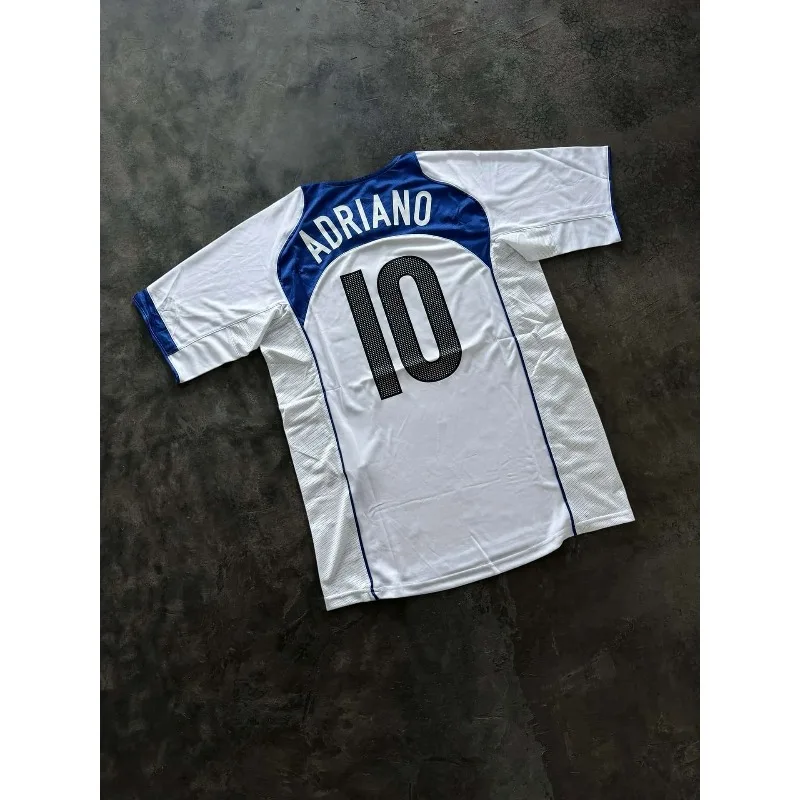 Классическая полосатая футбольная рубашка в стиле ретро с круглым вырезом и короткими рукавами, дышащая, быстросохнущая, свободная, удобная футбольная рубашка, тренировочная футболка
Классическая полосатая футбольная рубашка в стиле ретро с круглым вырезом и короткими рукавами, дышащая, быстросохнущая, свободная, удобная футбольная рубашка, тренировочная футболка