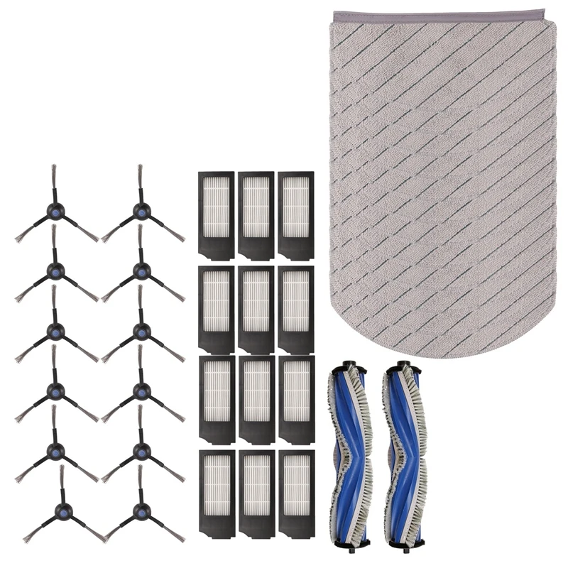For Yeedi C12 PRO PLUS C12 PLUS,C12 Robot Vacuum Replacement Part Main Roller Side Brush Hepa Filter Mop Pad Accessories
For Yeedi C12 PRO PLUS C12 PLUS,C12 Robot Vacuum Replacement Part Main Roller Side Brush Hepa Filter Mop Pad Accessories