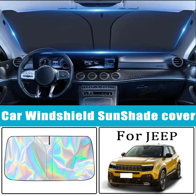 Car Windshield Sunshades Cover for JEEP Wrangler GrandCherokee Compass Renegade Cherokee Gladiator Sun Protection
Car Windshield Sunshades Cover for JEEP Wrangler GrandCherokee Compass Renegade Cherokee Gladiator Sun Protection