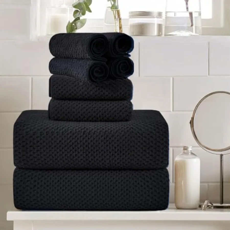 Large Family Bath - Oversized Bath Sheets s 4 Washcloths-600GSM Soft Highly Absorbent Quick Dry Beach Chair Towels Woven Towels
Large Family Bath - Oversized Bath Sheets s 4 Washcloths-600GSM Soft Highly Absorbent Quick Dry Beach Chair Towels Woven Towels