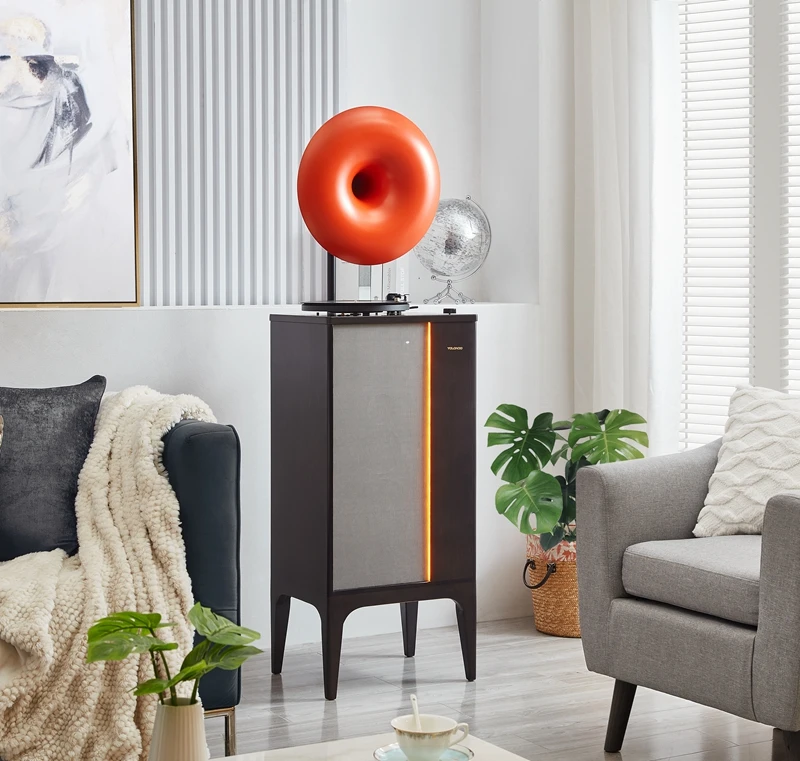 Old-Time Gramophone Professional Vinyl Record Player Bluetooth Audio HiFi Turntable Gramophone
Old-Time Gramophone Professional Vinyl Record Player Bluetooth Audio HiFi Turntable Gramophone
