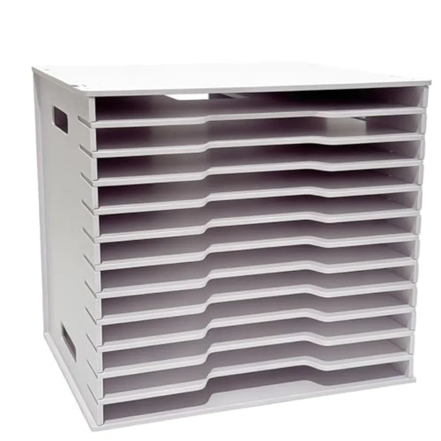 Scrapbook Paper Organizer Storage 12" x 12", 12 Slots File Sorter Storage, Desktop Paper Organizer Rack, 12 Tier Craft paper Ho
Scrapbook Paper Organizer Storage 12" x 12", 12 Slots File Sorter Storage, Desktop Paper Organizer Rack, 12 Tier Craft paper Ho