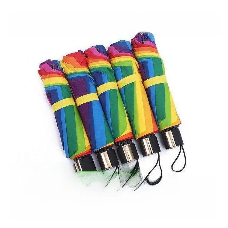 Large Size Unisex Rainbow Umbrella Foldable Sunny Rain Two Use Thickened Super Extra Large Diameter Stainless Steel Stick
Large Size Unisex Rainbow Umbrella Foldable Sunny Rain Two Use Thickened Super Extra Large Diameter Stainless Steel Stick