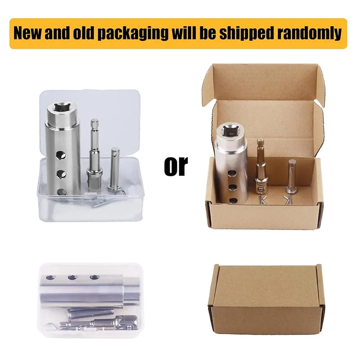 A58Z Trailer Jack Drill Adapter for 1 Inch Jack Drive Shaft Stainless Steel Handle Cordless Drill Adapter with Socket Bit
A58Z Trailer Jack Drill Adapter for 1 Inch Jack Drive Shaft Stainless Steel Handle Cordless Drill Adapter with Socket Bit