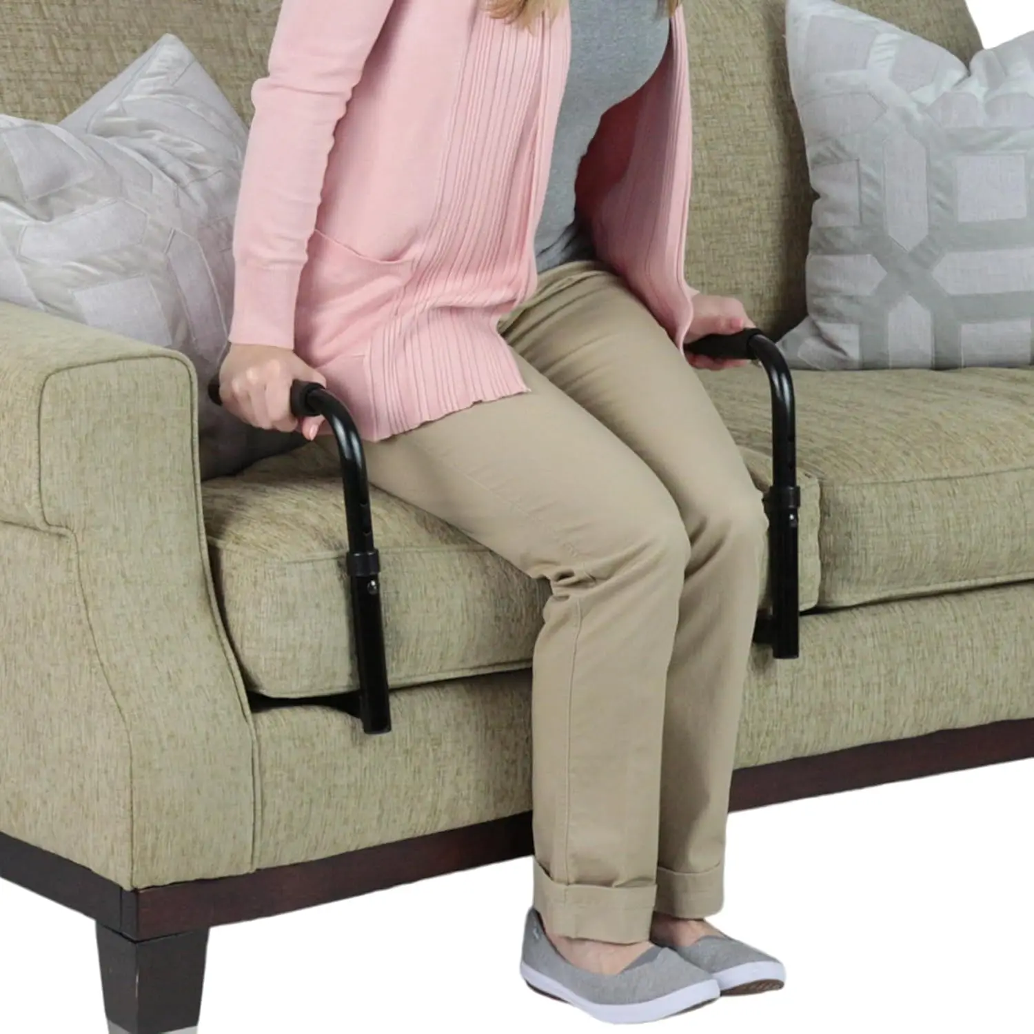 Stand Assist - Mobility Standing Aid Rail For Couch, Chair - Assistance Handle For Patients, Elderly, Seniors And Disabled -
Stand Assist - Mobility Standing Aid Rail For Couch, Chair - Assistance Handle For Patients, Elderly, Seniors And Disabled -