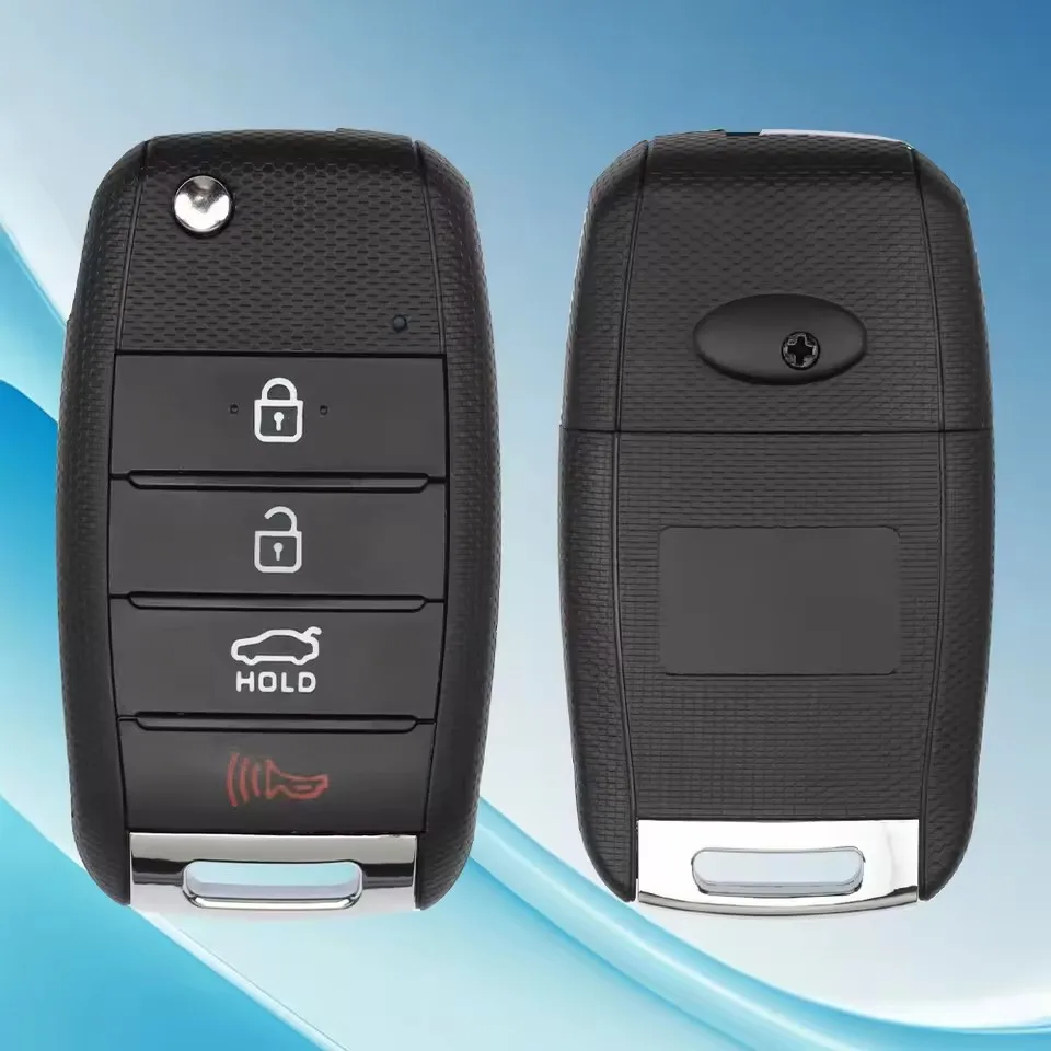 Flip Replacement Remote Key Fob 433MHz 4D60 Chip for Kia Optima 2016 2017 2018 2019 2020 P/N: 95430-D4010 FCC ID: SY5JFRGE04
Flip Replacement Remote Key Fob 433MHz 4D60 Chip for Kia Optima 2016 2017 2018 2019 2020 P/N: 95430-D4010 FCC ID: SY5JFRGE04