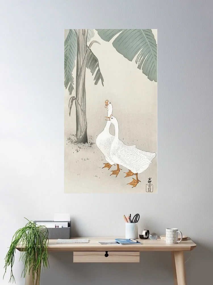 Birds on a branch (1900 - 1936) by Ohara Koson Photo, Art Print Canvas Poster, Living Room Decor, Home Wall Picture
Birds on a branch (1900 - 1936) by Ohara Koson Photo, Art Print Canvas Poster, Living Room Decor, Home Wall Picture