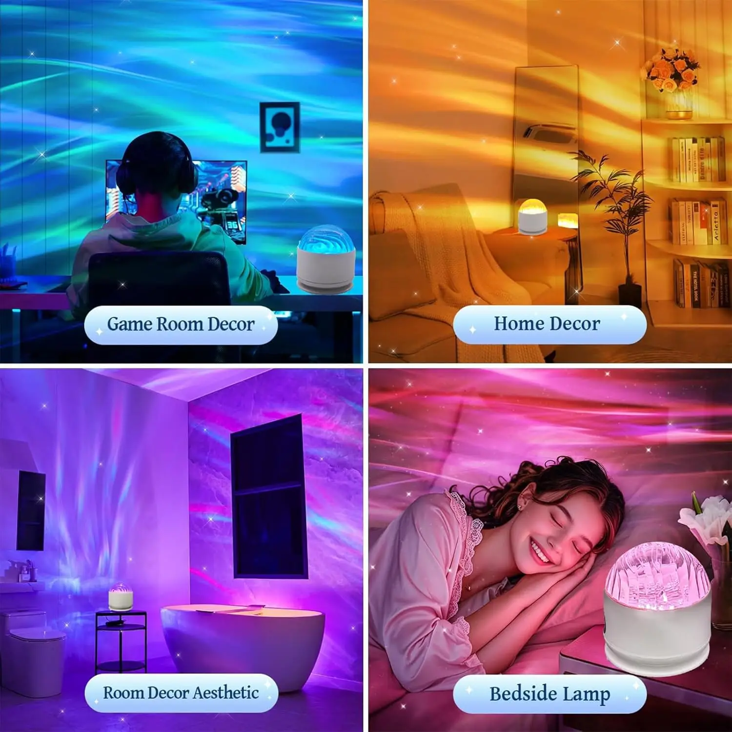 Galaxy Projector for Bedroom, Nebula Galaxy Night Light Projector with Timer and Remote,Gift for Kids Adults for Ceiling,Birthdays,Christmas,Valentine's Day
Galaxy Projector for Bedroom, Nebula Galaxy Night Light Projector with Timer and Remote,Gift for Kids Adults for Ceiling,Birthdays,Christmas,Valentine's Day