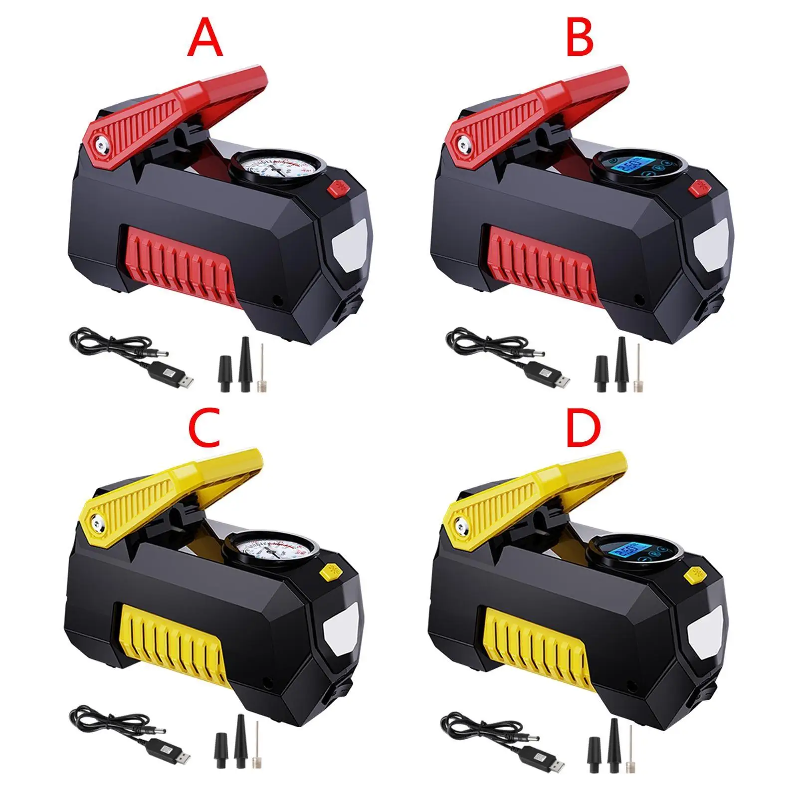 Auto Tire Pump Tire Inflator Cordless Electric Portable 100PSI Car Air Pump for
Auto Tire Pump Tire Inflator Cordless Electric Portable 100PSI Car Air Pump for