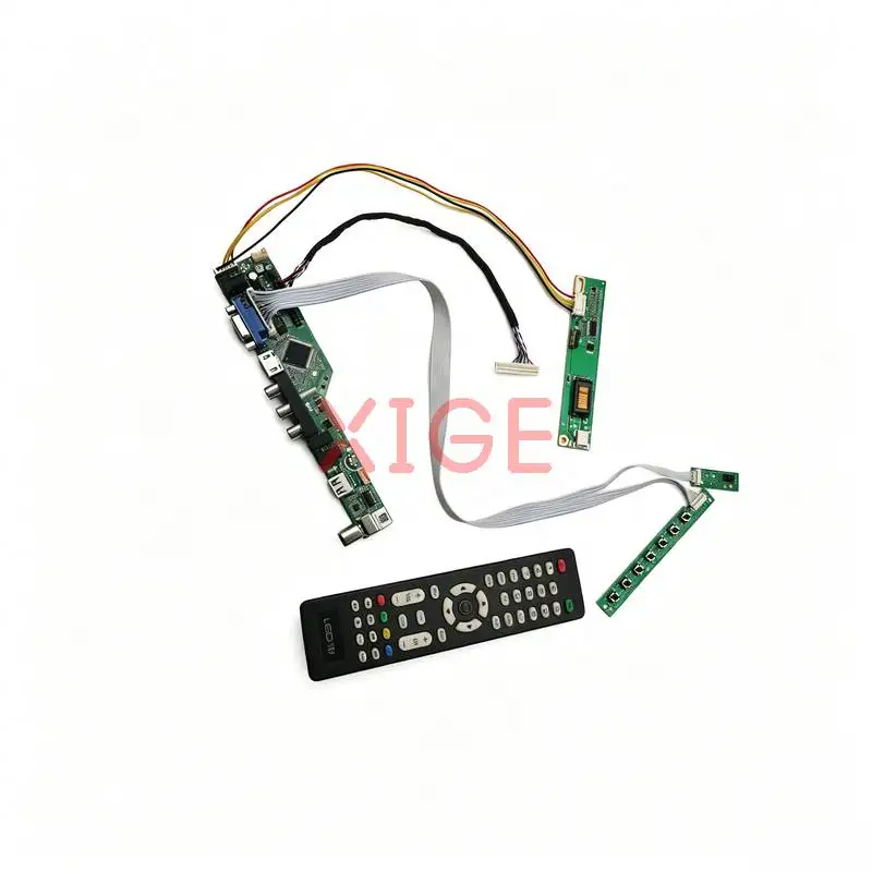 Matrix Controller Drive Board Fit N150P3 LQ150F1LH22 CLAA150PB0 N150P2 1CCFL LVDS 30-Pin 1400x1050 HDMI+VGA+AV+USB 1400*1050 Kit
Matrix Controller Drive Board Fit N150P3 LQ150F1LH22 CLAA150PB0 N150P2 1CCFL LVDS 30-Pin 1400x1050 HDMI+VGA+AV+USB 1400*1050 Kit
