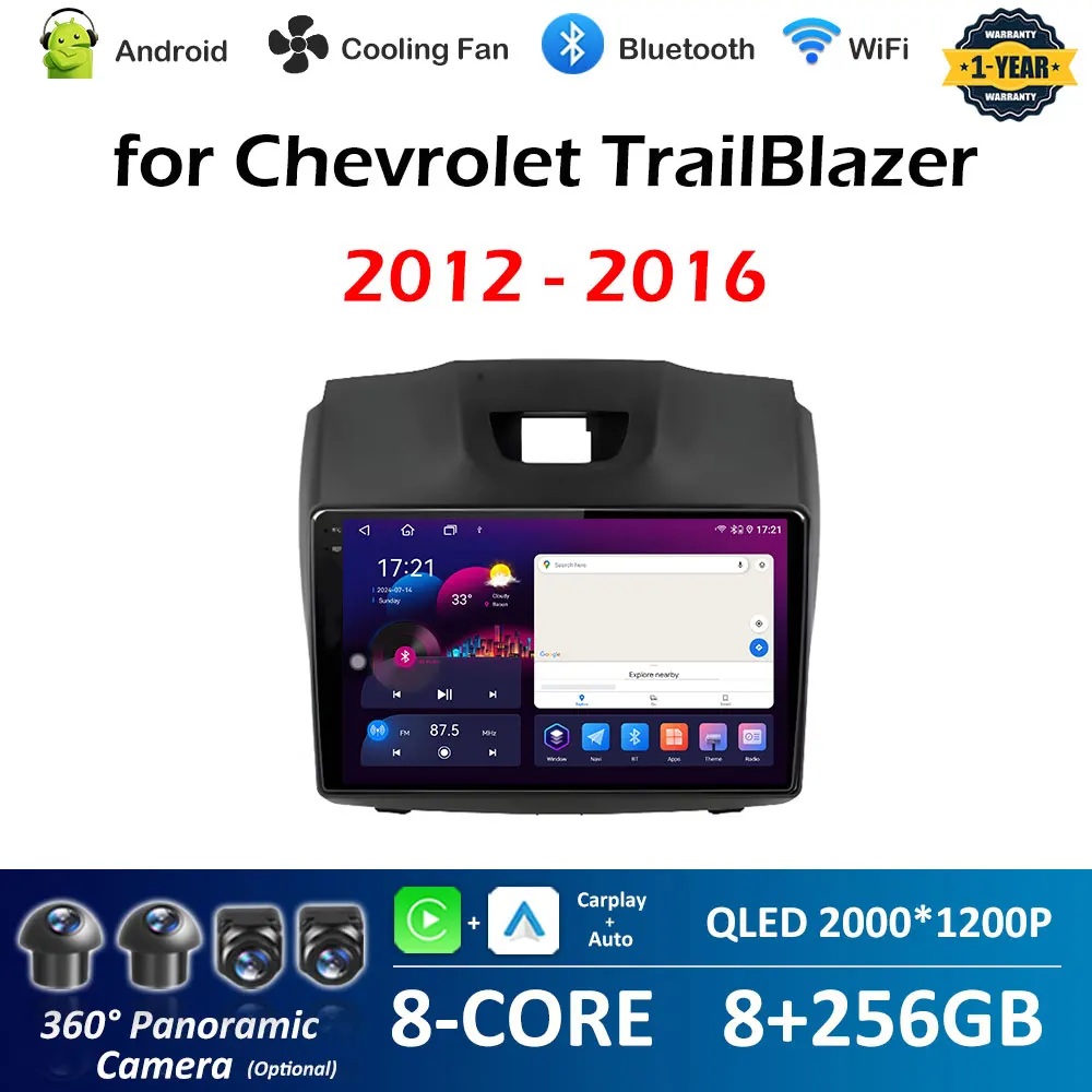 GPS-навигация для Chevrolet TrailBlazer 2012 2013 2014-2016 Беспроводной Carplay QLED IPS-экран Android 14 Bluetooth-накопитель
GPS-навигация для Chevrolet TrailBlazer 2012 2013 2014-2016 Беспроводной Carplay QLED IPS-экран Android 14 Bluetooth-накопитель