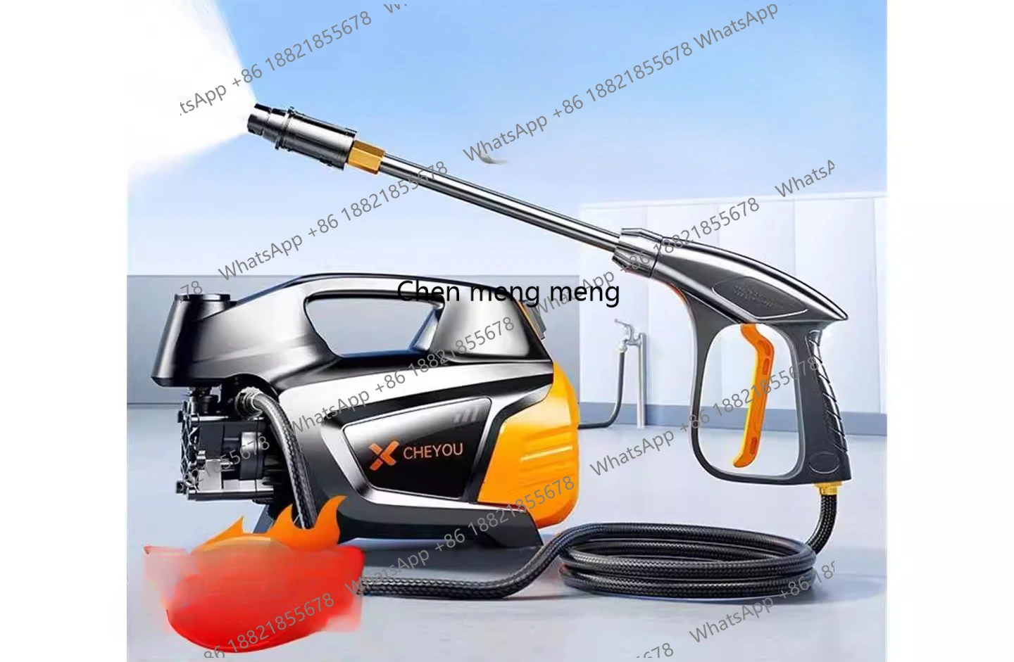 Car washing machine 220v high pressure household water gun new portable cleaning super power
Car washing machine 220v high pressure household water gun new portable cleaning super power