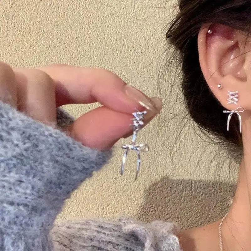 A52E Ballet Ear Studs Butterfly Knot Earrings for Women Girls Bow Jewelry Decor
A52E Ballet Ear Studs Butterfly Knot Earrings for Women Girls Bow Jewelry Decor
