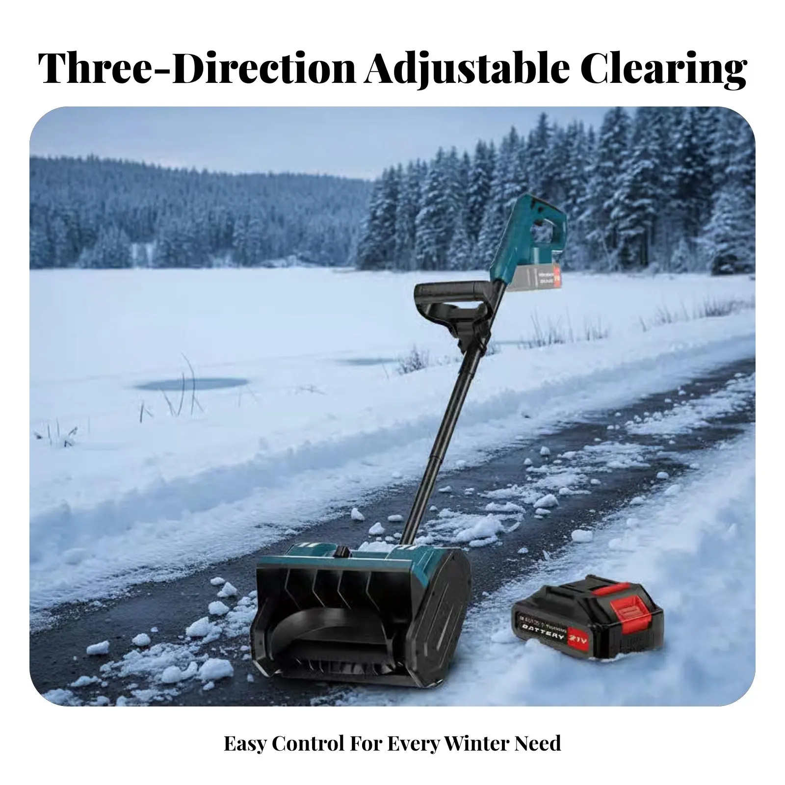 Home Electric Winter Precipitation Remover, Walk-Behind Winter Sweeper, Brush/Brushless Motor, Adjustable Direction, Large
Home Electric Winter Precipitation Remover, Walk-Behind Winter Sweeper, Brush/Brushless Motor, Adjustable Direction, Large