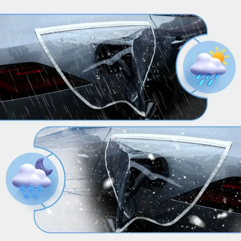 For Tesla/Sedan/SUV Electric Vehicle Charger Port Rainproof Dustproof Cover Outdoor Protection Covers Universal Car Accessories
For Tesla/Sedan/SUV Electric Vehicle Charger Port Rainproof Dustproof Cover Outdoor Protection Covers Universal Car Accessories