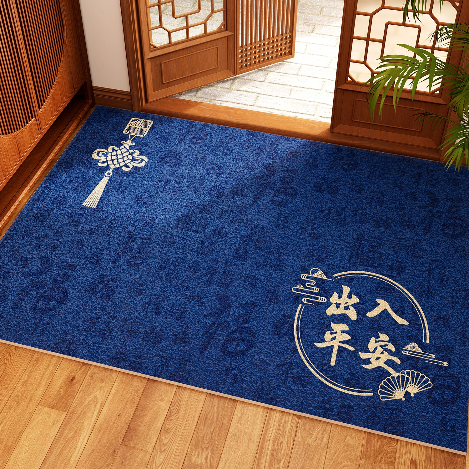 Синий входной коврик, уличный коврик, мирный новый домашний ковер, современный китайский прямоугольный дверной коврик для входа
Синий входной коврик, уличный коврик, мирный новый домашний ковер, современный китайский прямоугольный дверной коврик для входа
