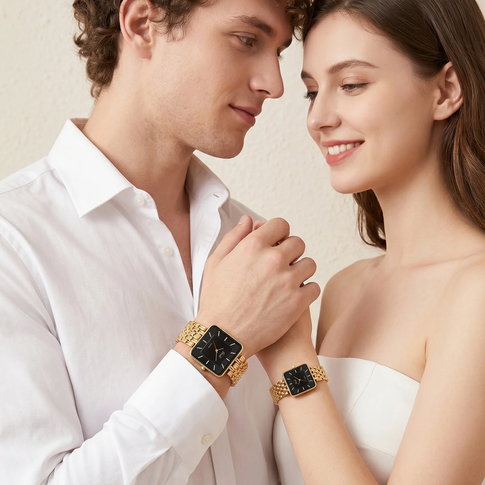 Vintage Square Dial Women's Quartz Watch Waterproof Simple Steel Strap Unisex Watches GiftCouple Wristwatches
Vintage Square Dial Women's Quartz Watch Waterproof Simple Steel Strap Unisex Watches GiftCouple Wristwatches