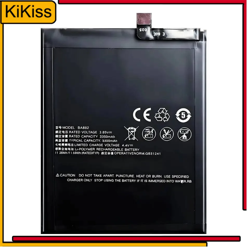 Environmentally Friendly Premium Replacement 3010Mah Mobile Phone Battery BA882 For Meizu 16 16TM 16TH
Environmentally Friendly Premium Replacement 3010Mah Mobile Phone Battery BA882 For Meizu 16 16TM 16TH