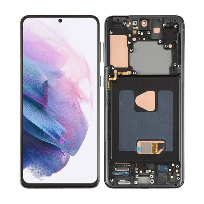 S21 Plus Super AMOLED экран для Samsung Galaxy S21 + 5G G996B ЖК-дисплей цифровой сенсорный экран с рамкой для Samsung Galaxy S21
S21 Plus Super AMOLED экран для Samsung Galaxy S21 + 5G G996B ЖК-дисплей цифровой сенсорный экран с рамкой для Samsung Galaxy S21