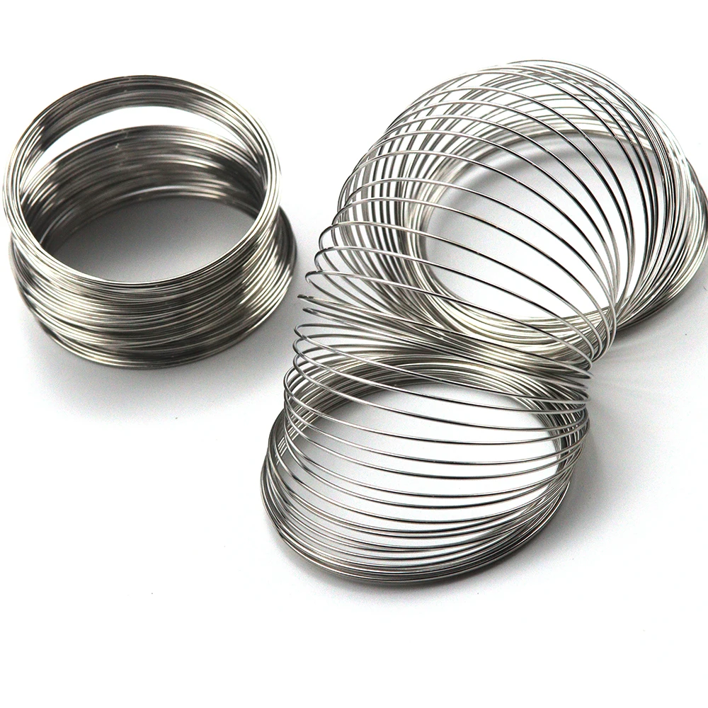 10/20 петли, металлическая проволока, стальная проволока с эффектом памяти для изготовления ювелирных изделий, браслет из бисера «сделай сам», серьги, браслеты, ожерелье, аксессуары
10/20 петли, металлическая проволока, стальная проволока с эффектом памяти для изготовления ювелирных изделий, браслет из бисера «сделай сам», серьги, браслеты, ожерелье, аксессуары