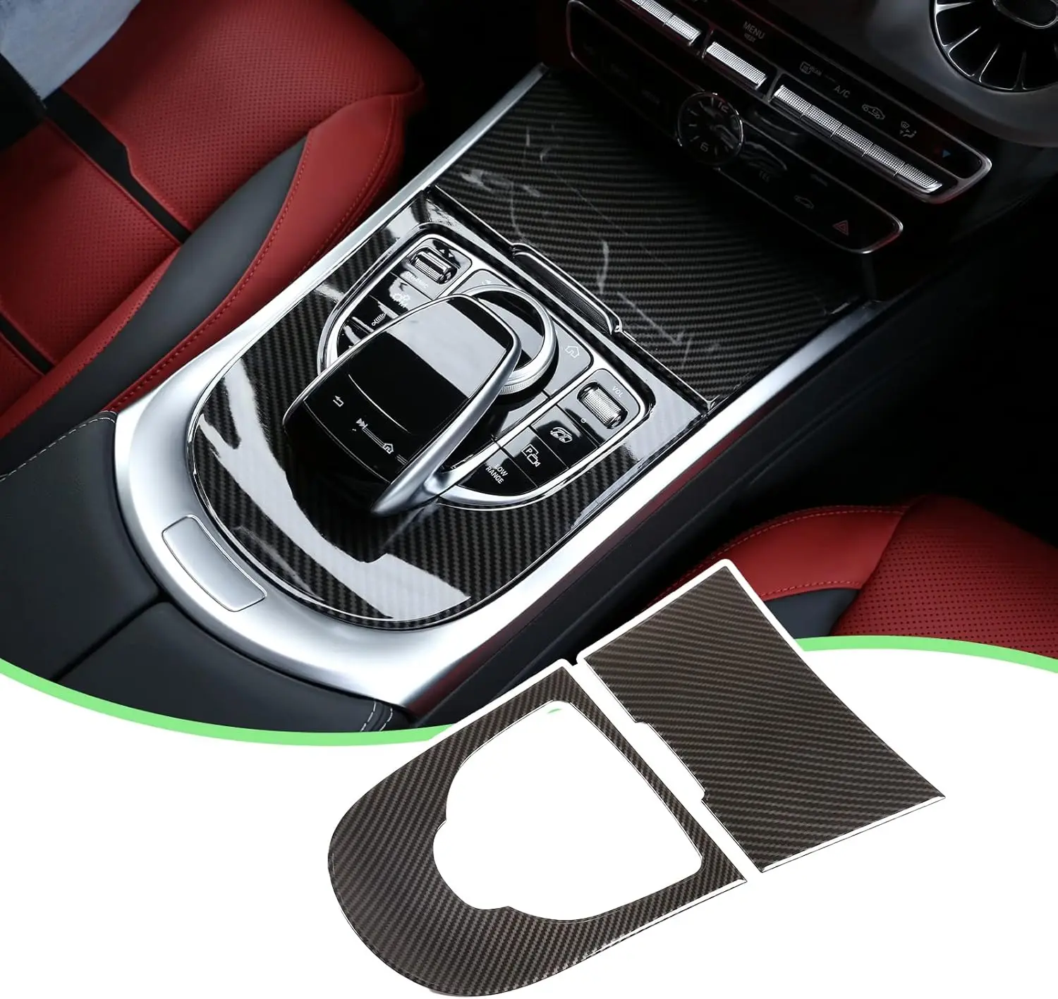 Central Control Gear Shift Panel Decoration Frame Trim For Mercedes-Benz G-Class W463 W464 2019-26 Gear Shift Cover Accessories
Central Control Gear Shift Panel Decoration Frame Trim For Mercedes-Benz G-Class W463 W464 2019-26 Gear Shift Cover Accessories