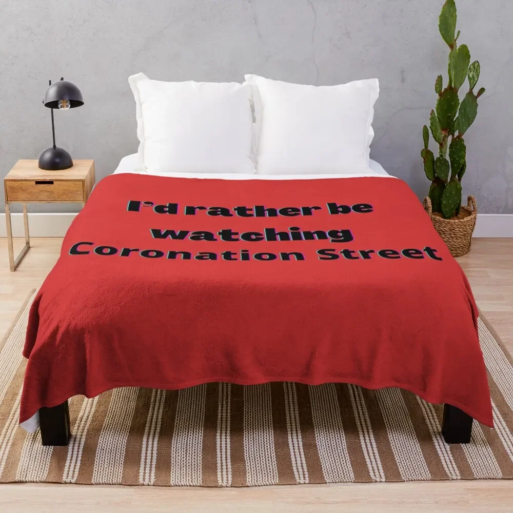 Coronation street Throw Blanket Year Round Soft Comfortable Blanket for Home
Coronation street Throw Blanket Year Round Soft Comfortable Blanket for Home