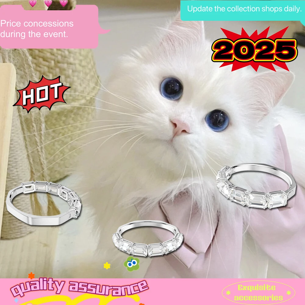 New square cut crystal minimalist bracelet for daily wear, fashionable jewelry, cat accessories, gifts
New square cut crystal minimalist bracelet for daily wear, fashionable jewelry, cat accessories, gifts