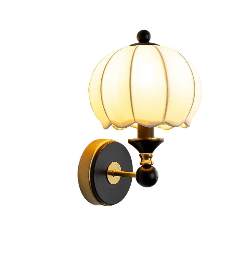 *Medieval style bedroom bedside lamp French black gold wall decorative lamp advanced stair lamp
*Medieval style bedroom bedside lamp French black gold wall decorative lamp advanced stair lamp