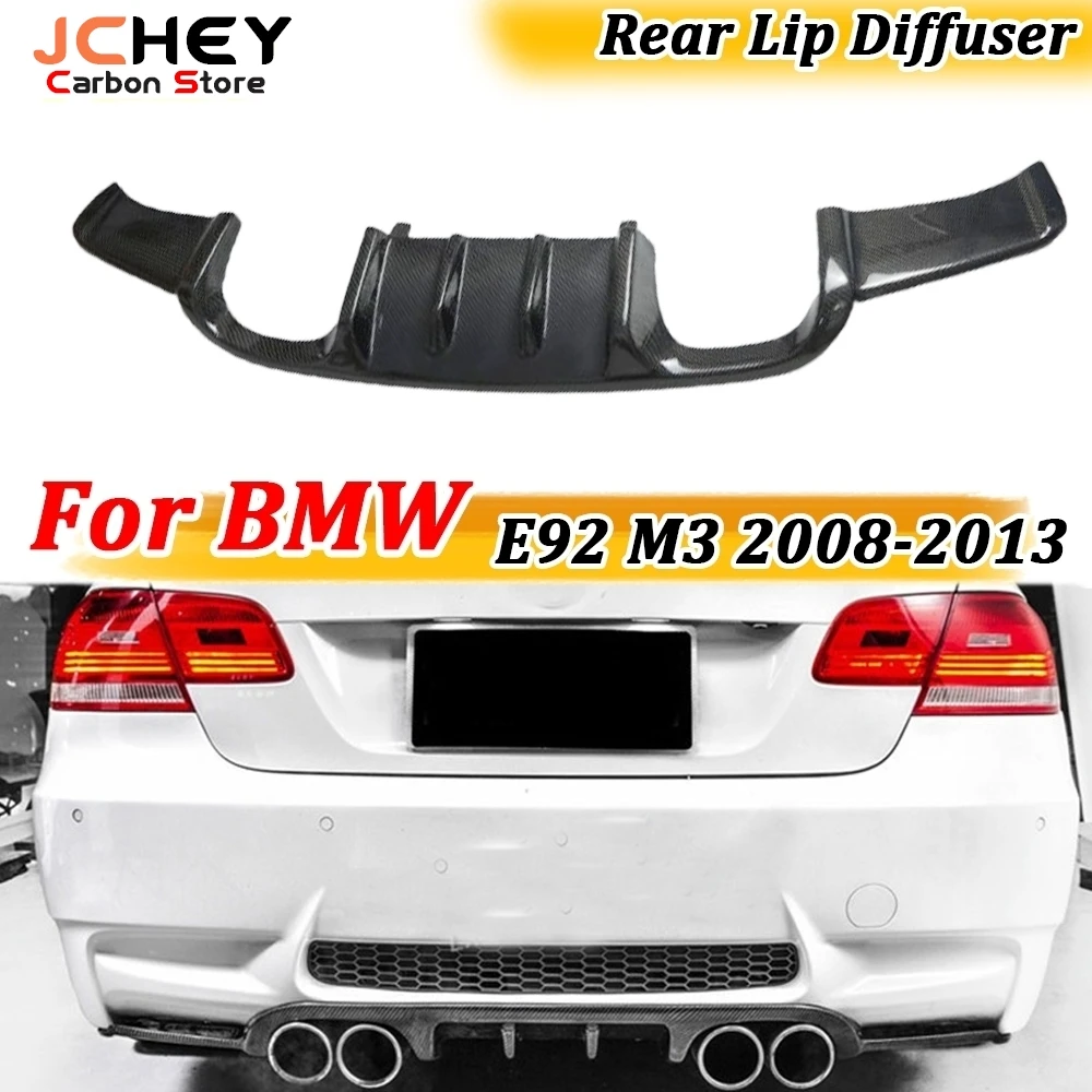 Rear Bumper Lip Diffuser For BMW E92 M3 3 Series 2008-2013 HM Style Real Carbon Fiber Skid Plate Cover FRP Back
Rear Bumper Lip Diffuser For BMW E92 M3 3 Series 2008-2013 HM Style Real Carbon Fiber Skid Plate Cover FRP Back