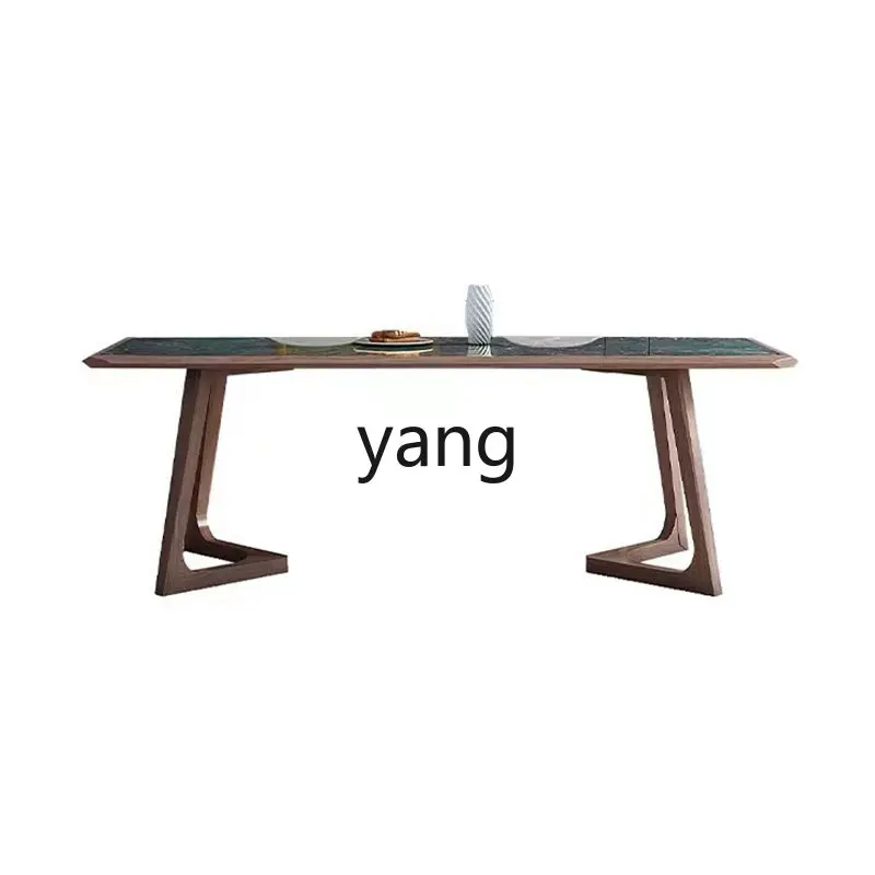 LMM solid wood rectangular dining table and chair combination Song aesthetic household large apartment dining table
LMM solid wood rectangular dining table and chair combination Song aesthetic household large apartment dining table