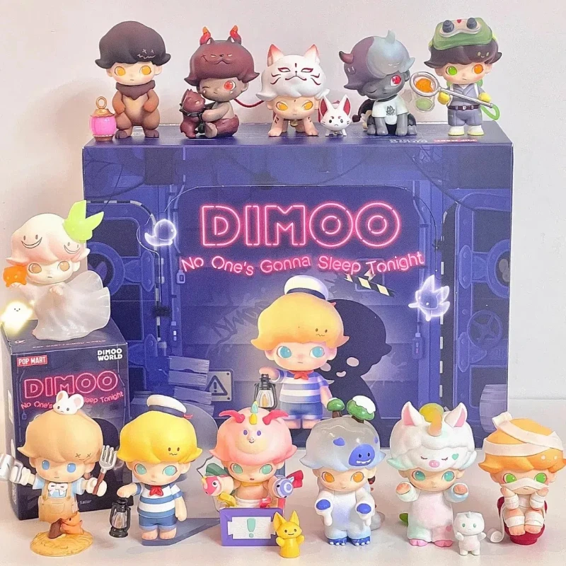 Подлинная серия Spot Dimoo Tonight Is Not Allowed To Sleep, слепая коробка, ручная кукольная игрушка, модель, милый креативный подарок на день рождения, украшения
Подлинная серия Spot Dimoo Tonight Is Not Allowed To Sleep, слепая коробка, ручная кукольная игрушка, модель, милый креативный подарок на день рождения, украшения