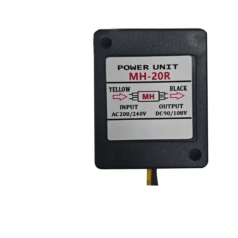 Выпрямитель тормозного тока двигателя Mh-20r AC200-240В DC90-108В
Выпрямитель тормозного тока двигателя Mh-20r AC200-240В DC90-108В