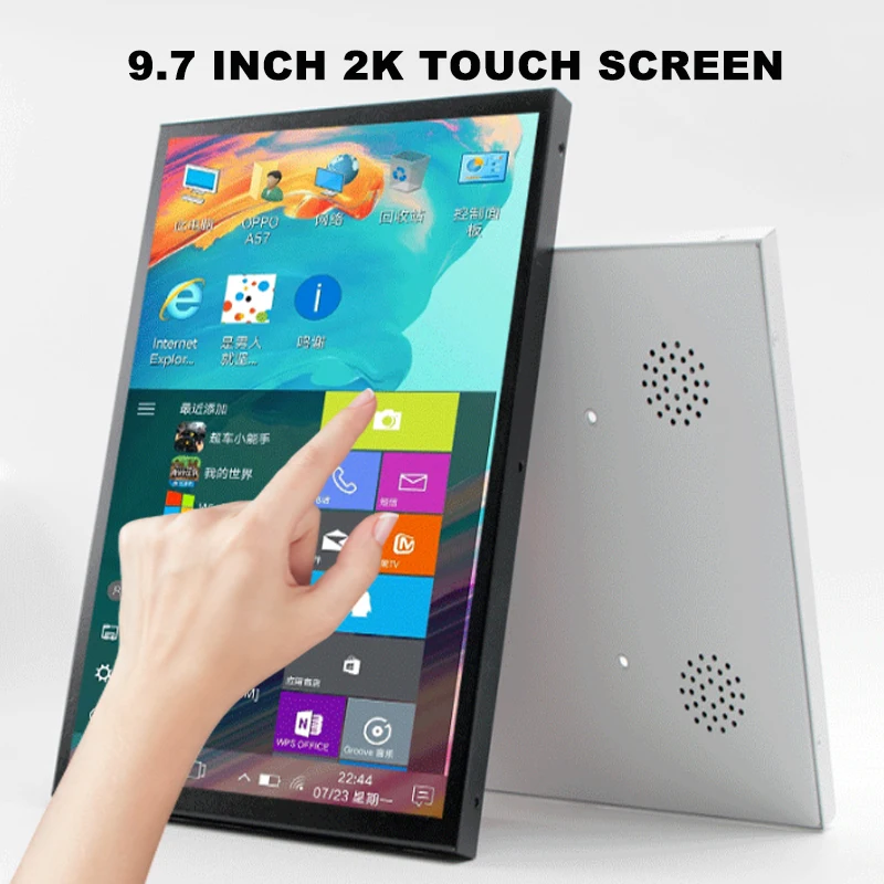 9.7 Inch 2K Touch Screen Portable Monitor HDMI-Compatible LCD for Raspberry Pi Orange Pi Windows PC with Cortical Case
9.7 Inch 2K Touch Screen Portable Monitor HDMI-Compatible LCD for Raspberry Pi Orange Pi Windows PC with Cortical Case