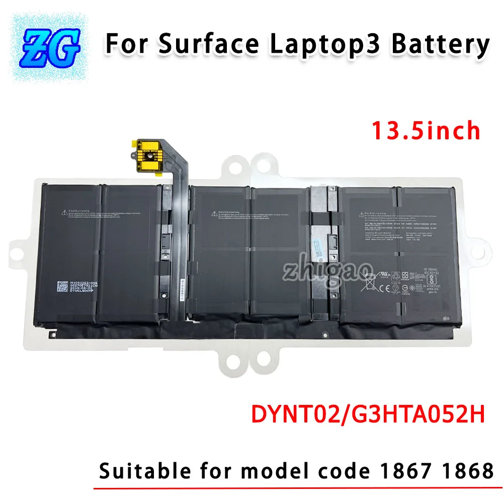 Используется для Microsoft Surface Laptop3 13,5 дюймов аккумулятор 1867 1868 DYNT02 G3HTA052H оригинал
Используется для Microsoft Surface Laptop3 13,5 дюймов аккумулятор 1867 1868 DYNT02 G3HTA052H оригинал