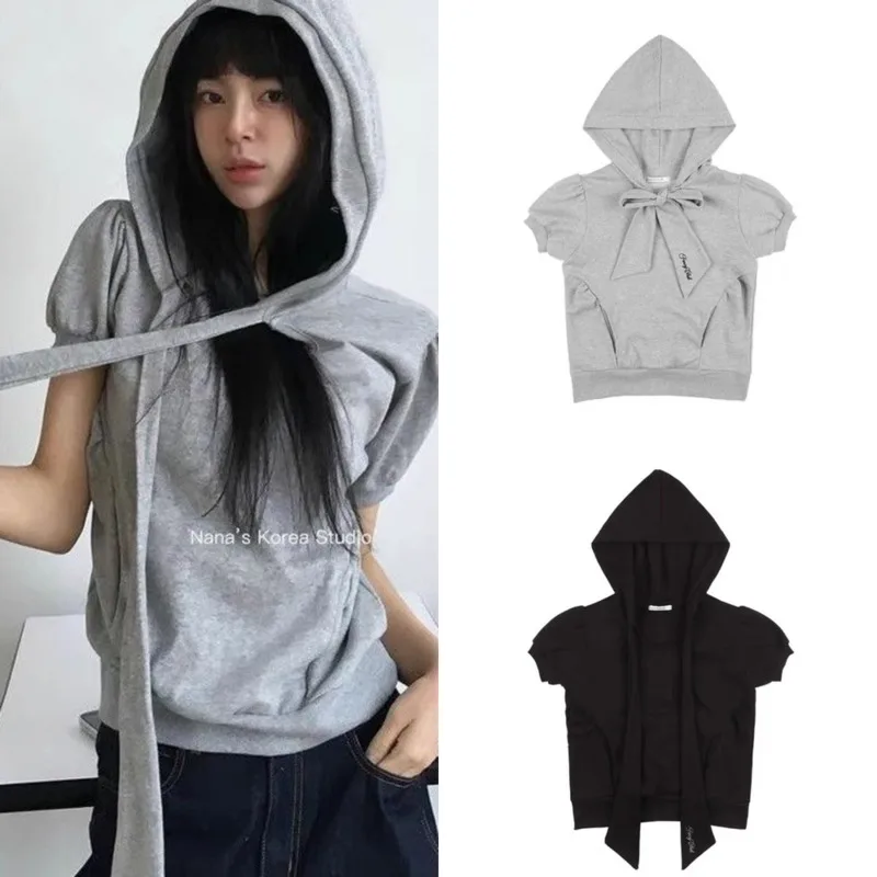 Толстовка с галстуком-бабочкой Y2K, лето 2021, вышивка, корейская девушка, группа, звезда, тот же стиль, карман, капюшон, круглый вырез, футболка с короткими рукавами, новинка
Толстовка с галстуком-бабочкой Y2K, лето 2021, вышивка, корейская девушка, группа, звезда, тот же стиль, карман, капюшон, круглый вырез, футболка с короткими рукавами, новинка