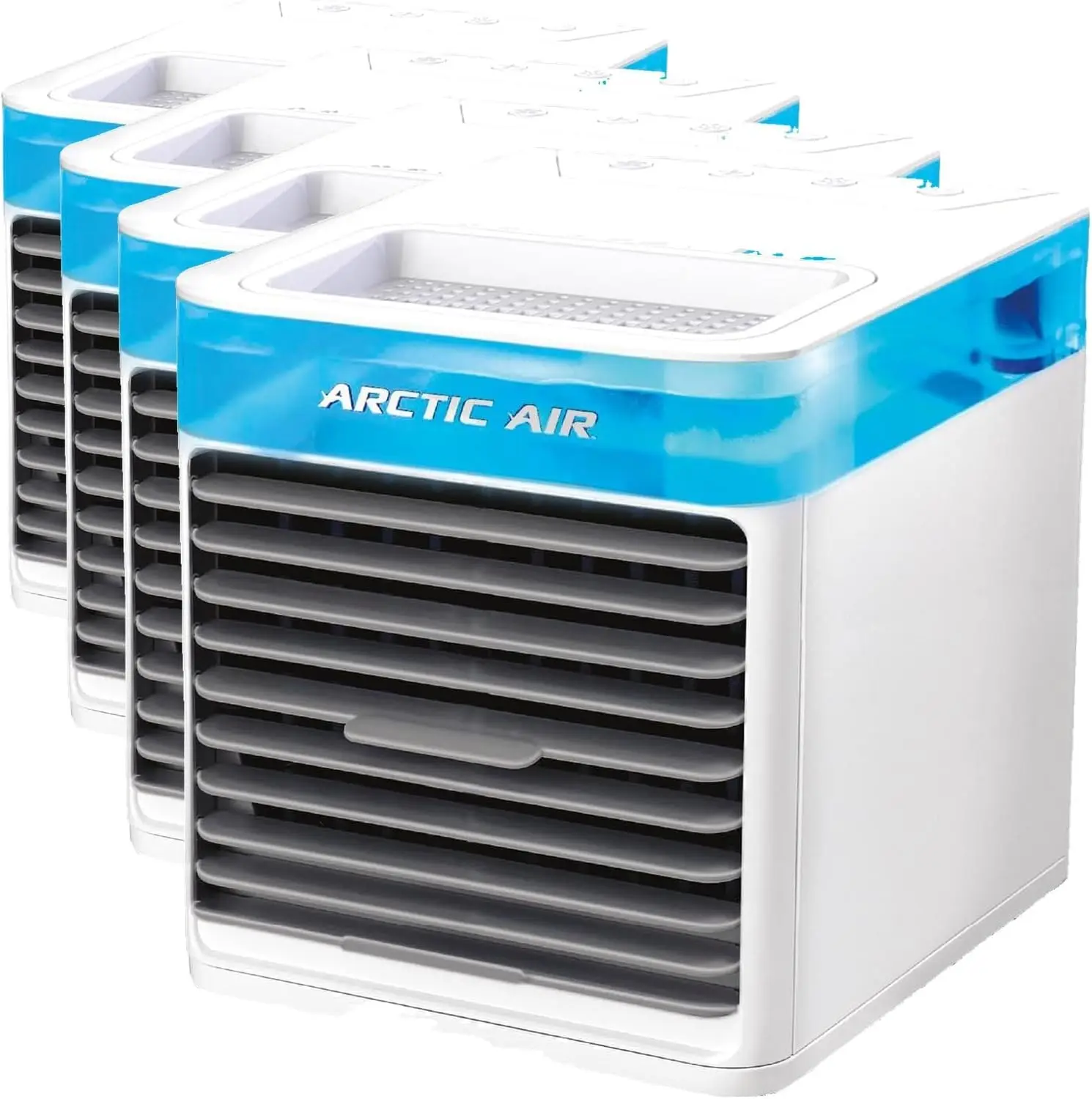 Powerful and Quiet Evaporative Air Cooler with Hydro-Chill Technology, Lightweight Portable Space Cooler for Bedroom, Office, Living Room, Pack of 4, Blue, Compact Size
Powerful and Quiet Evaporative Air Cooler with Hydro-Chill Technology, Lightweight Portable Space Cooler for Bedroom, Office, Living Room, Pack of 4, Blue, Compact Size