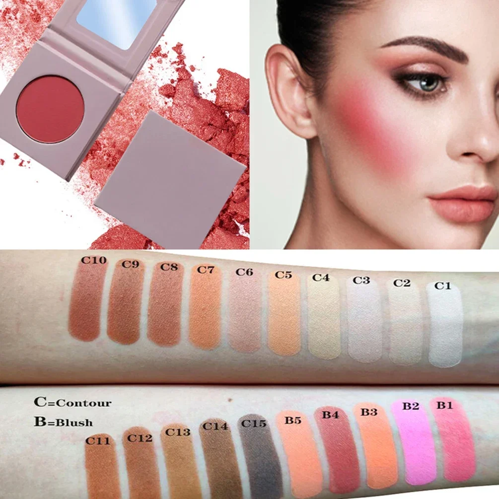Private Label 15-Color Blush Powder Custom Logo Pigment Vegan Long-lasting Blush Palette Pink Packaging Box Makeup Wholesale
Private Label 15-Color Blush Powder Custom Logo Pigment Vegan Long-lasting Blush Palette Pink Packaging Box Makeup Wholesale