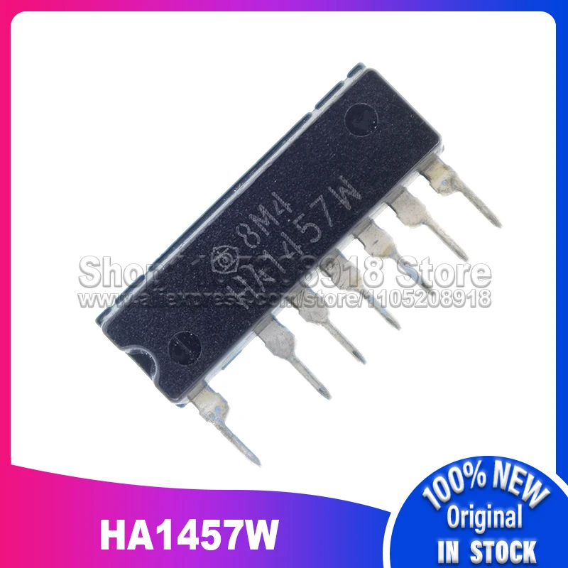 5 шт./лот HA1457W HA1457 ZIP-7 100% новый спотовый запас
5 шт./лот HA1457W HA1457 ZIP-7 100% новый спотовый запас