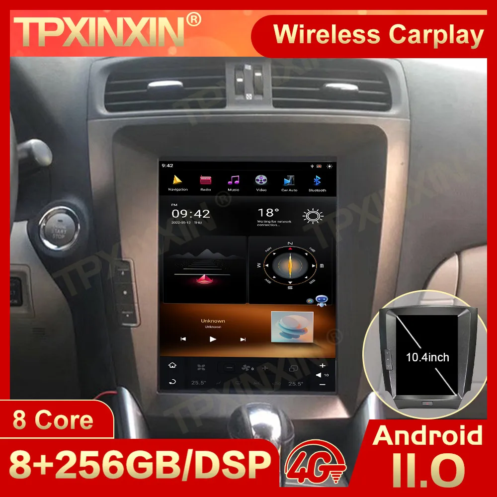 Мультимедийный экран Qualcomm Android для Lexus IS200 IS250 IS350 2005 2006 2007 2008 2009 2010 2011 2012 GPS-навигатор, головное устройство
Мультимедийный экран Qualcomm Android для Lexus IS200 IS250 IS350 2005 2006 2007 2008 2009 2010 2011 2012 GPS-навигатор, головное устройство