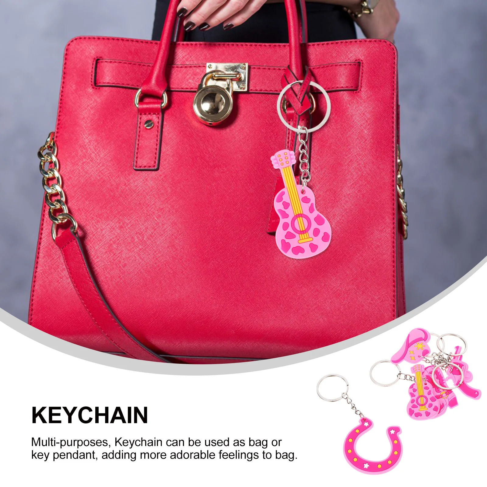 15pcs Cartoon Cowgirl Keychains Western Themed Keychain Pendant Bag Decoration Lightweight Pvc Charm For Backpack Luggage Party
15pcs Cartoon Cowgirl Keychains Western Themed Keychain Pendant Bag Decoration Lightweight Pvc Charm For Backpack Luggage Party